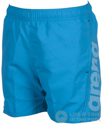 Shorts de bain garçon Arena Fundamentals Arena Logo Boxer Junior Turquoise/White/Black