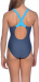 Maillots de bain fille Arena Ren One Piece Junior Shark/Turquoise/Freak Rose