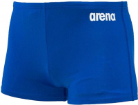 Maillots de bain garcon Arena Solid Short Junior Royal/White