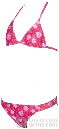 Maillots de bain fille Arena Tropical Summer Triangle Junior Freak Rose