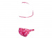 Maillots de bain fille Arena Tropical Summer Triangle Junior Freak Rose