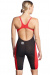 Maillots de bain compétition femme Mad Wave Revolution Openback Red