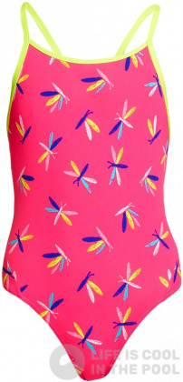 Maillots de bain fille Funkita Fly Dragon Diamond Back One Piece Girls