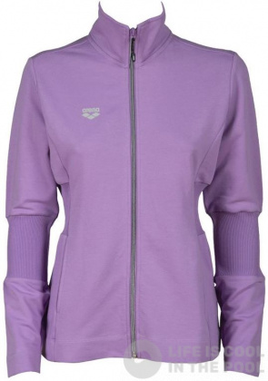 Sweatshirt pour femmes Arena W F/Z Jacket Rib Insert Lilac