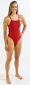 Maillots de bain femme Finis Skinback Solid Red