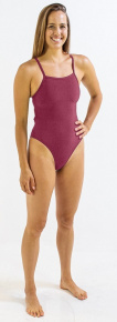 Maillots de bain femme Finis Skinback Solid Cabernet