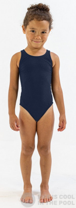 Maillots de bain fille Finis Youth Bladeback Solid Navy