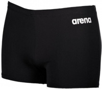 Maillots de bain garcon Arena Solid Short Junior Black/White