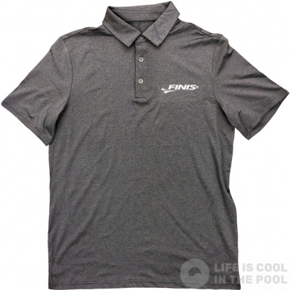 T-shirt Finis Coaches Polo Unisex Charcoal