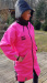 Parka de natation BornToSwim Gen-X Parka Pink/Black