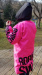 Parka de natation BornToSwim Gen-X Parka Pink/Black