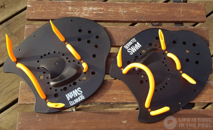 Plaquettes de natation BornToSwim Manta Paddles