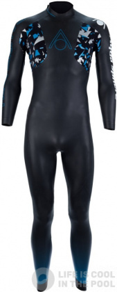 Combinaisons homme Aqua Sphere Aquaskin Fullsuit V3 Men Black/Blue