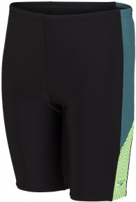 Maillots de bain garcon Speedo Dive Jammer Boy Black/Swell Green/Zest Green