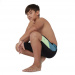 Maillots de bain garcon Speedo Dive Jammer Boy Black/Swell Green/Zest Green