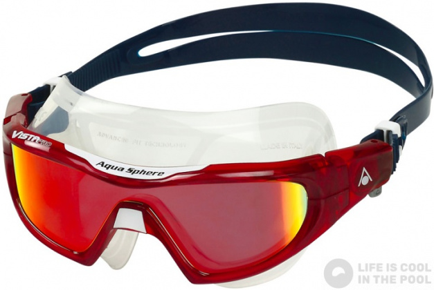 Lunettes de natation Aqua Sphere Vista Pro Titan Mirror