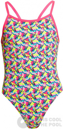 Maillots de bain fille Funkita Bye Birdie Single Strap One Piece Girls