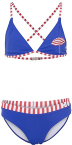 Maillots de bain fille Aquafeel Parasole Bikini Girls Blue/Red