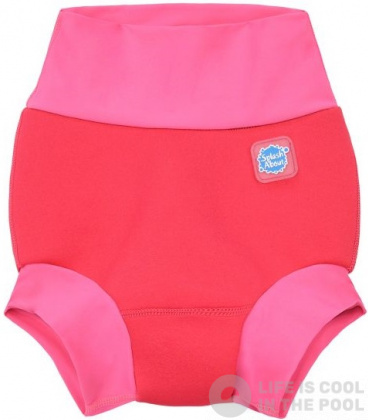 Maillots de bain bebe Splash About New Happy Nappy Pink Geranium