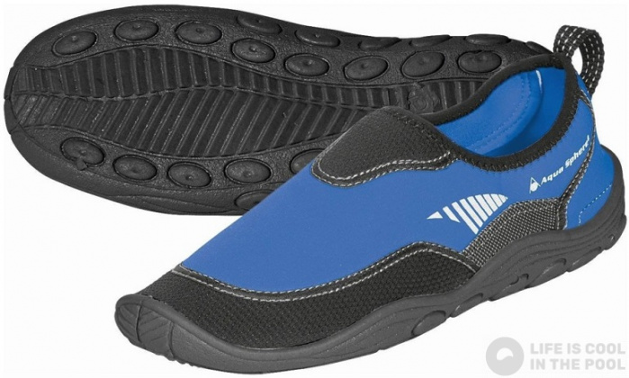 Chaussures aquatiques Aqua Sphere Beachwalker RS Royal Blue/Black