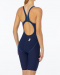 Maillots de bain compétition femme Tyr Thresher Open Back Navy/Blue