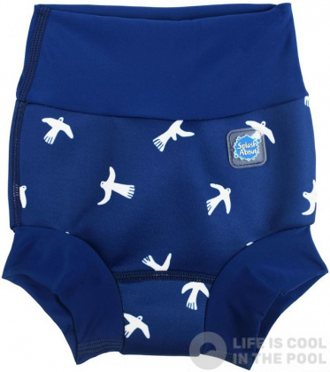 Maillots de bain bebe Splash About New Happy Nappy White Birds