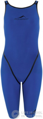 Maillots de bain compétition femme Aquafeel Speedblue Neck To Knee