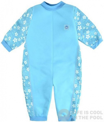 Combinaisons enfant Splash About UV Neoprene Overall Blue Blossom