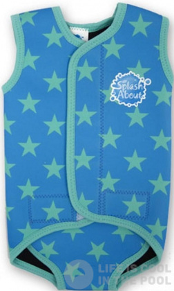 Combinaisons enfant Splash About Baby Wrap Blue Star