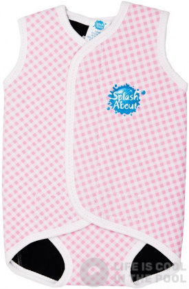 Combinaisons enfant Splash About Baby Wrap Pink Cube