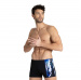 Maillots de bain homme Arena Infinite Stripe Short Black/Neon Blue/Multi