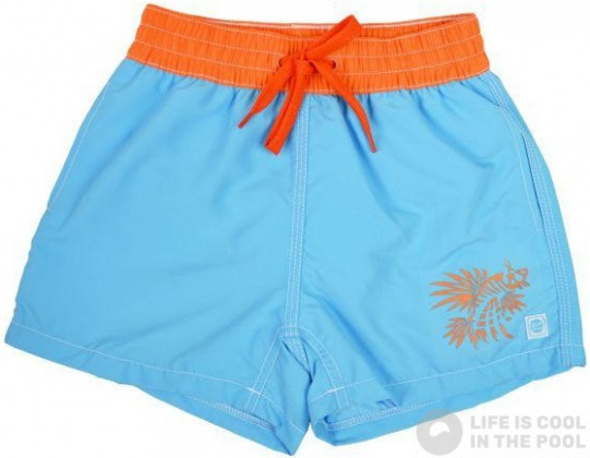 Maillots de bain bebe Splash About Board Shorts Blue Lion Fish