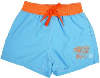 Maillots de bain bebe Splash About Board Shorts Blue Lion Fish