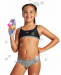 Maillots de bain fille Arena Meryl Top Two Pieces Junior Black/Multi