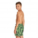 Shorts de bain garçon Arena Fundamentals Allover Boxer Junior Soft Green/Multi