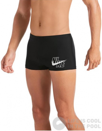 Maillots de bain homme Nike Logo Aquashort Black