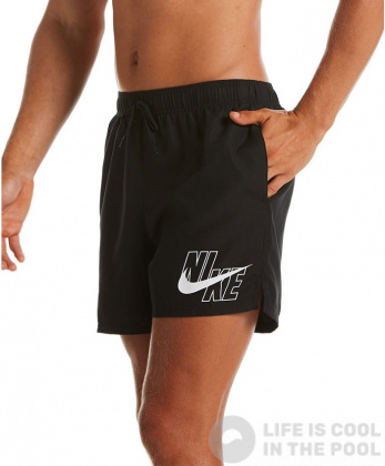 Shorts de bain homme Nike Logo Lap 5 Black