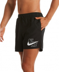 Shorts de bain homme Nike Logo Lap 5 Black