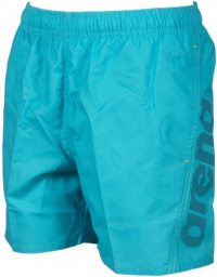 Shorts de bain garçon Arena Fundamentals Arena Logo Boxer Junior Martinica/Navy/Soft Green