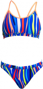 Maillots de bain fille Funkita Raw Hide Racerback Two Piece Girls