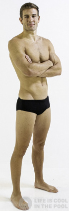 Maillots de bain homme Finis Aquashort Solid Black