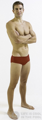 Maillots de bain homme Finis Aquashort Solid Red