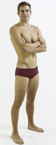 Maillots de bain homme Finis Aquashort Solid Cabernet