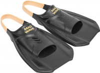 Palmes de natation Mad Wave Open Heel Training Fin Black