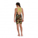 Maillots de bain fille Speedo Fastskin Endurance+ Openback Kneeskin Girl Black/Atomic Lime/Salso