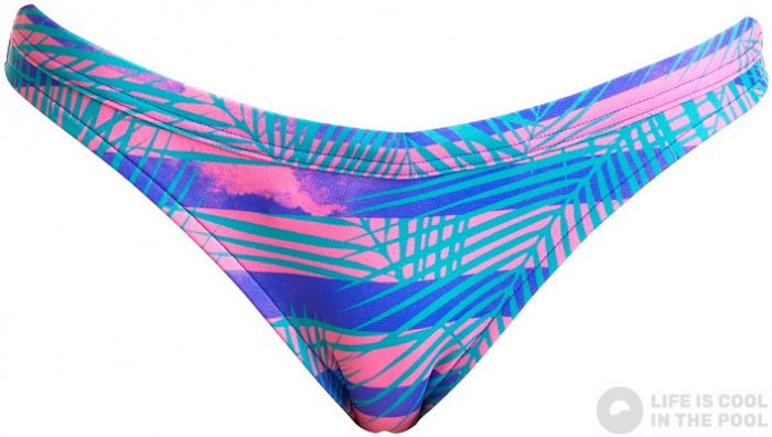 Maillot de bain deux pièces Funkita Pastel Palm Hipster Brief