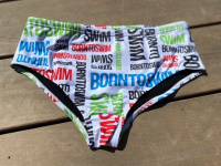 Maillots de bain homme BornToSwim Logo Brief White