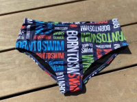 Maillots de bain homme BornToSwim Logo Brief Navy