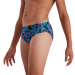 Maillots de bain garcon Speedo Digi Allover 6.5cm Brief Boy Black/Lava Red/Neon Absinthe/Blue