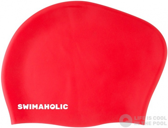 Bonnet de bain cheveux longs Swimaholic Long Hair Cap